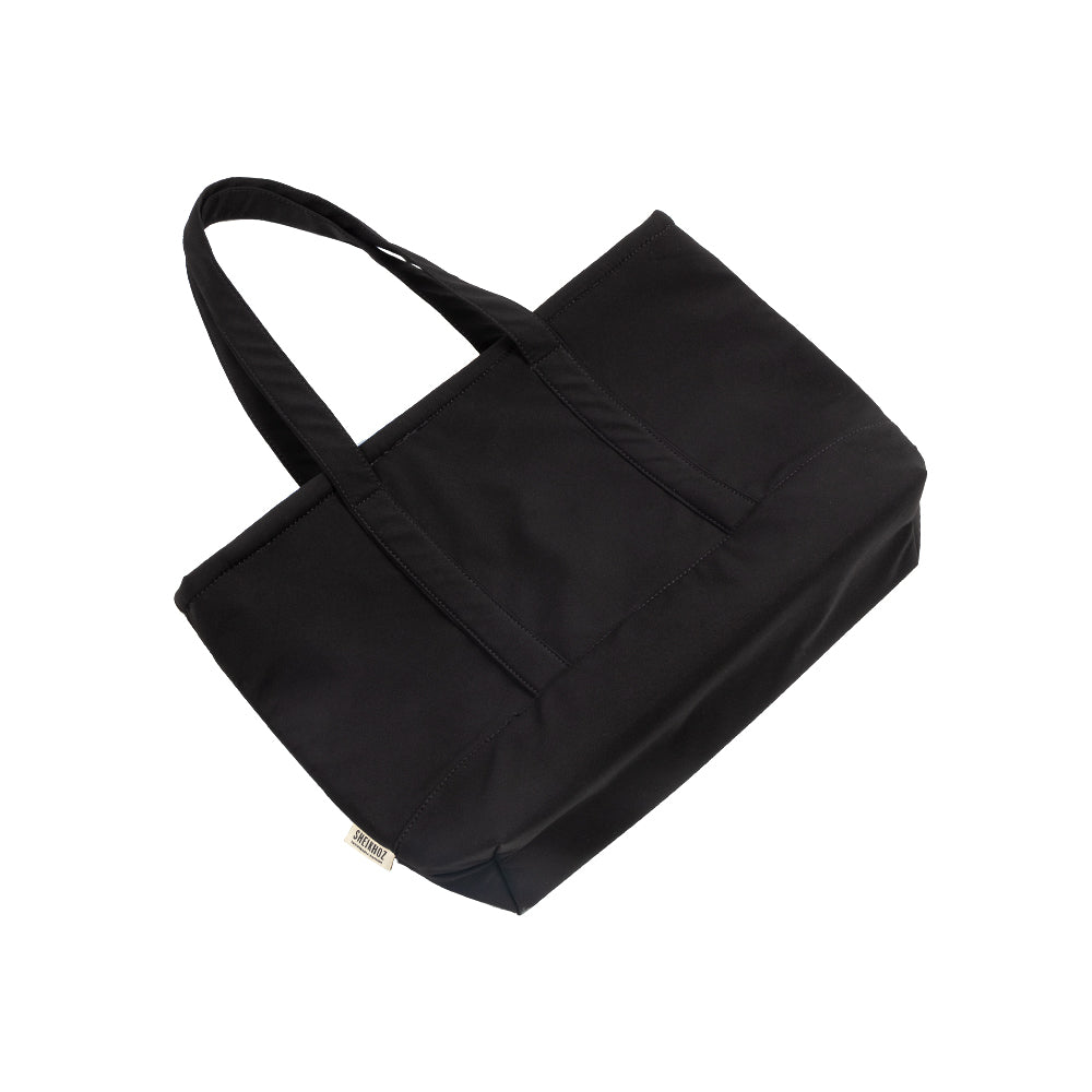 Ink Black Charm Tote β Stylishly Strong, Perfect for College Life