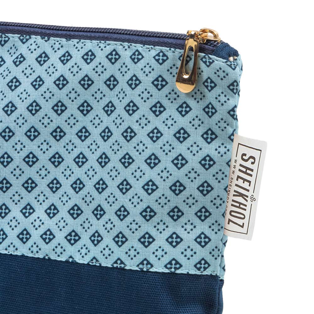 Little Diamonds Pouch – Everyday Cotton Elegance