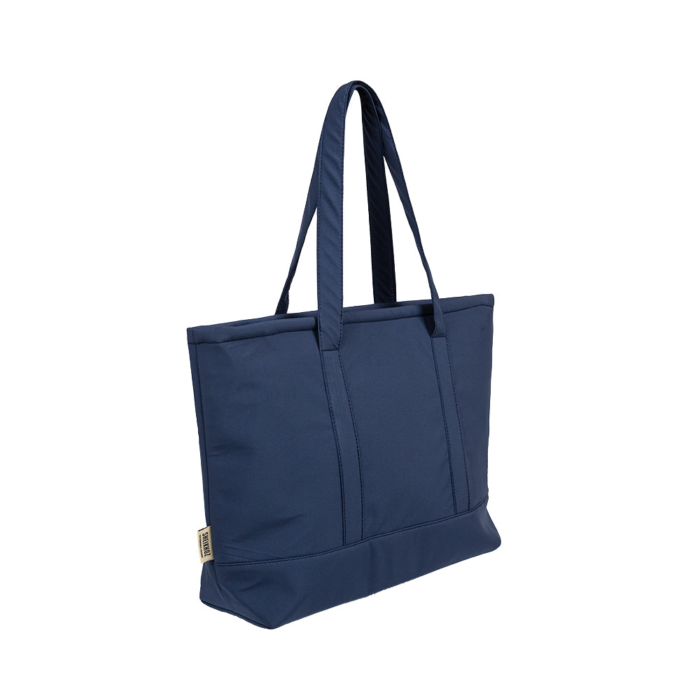 Ocean Mist Blue Tote – Waterproof Shoulder & College Bag for Girls