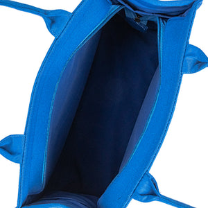 Medium Mimi - Royal Blue Printed Mimi Bag