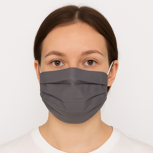 Antimicrobial Face Mask - Grey