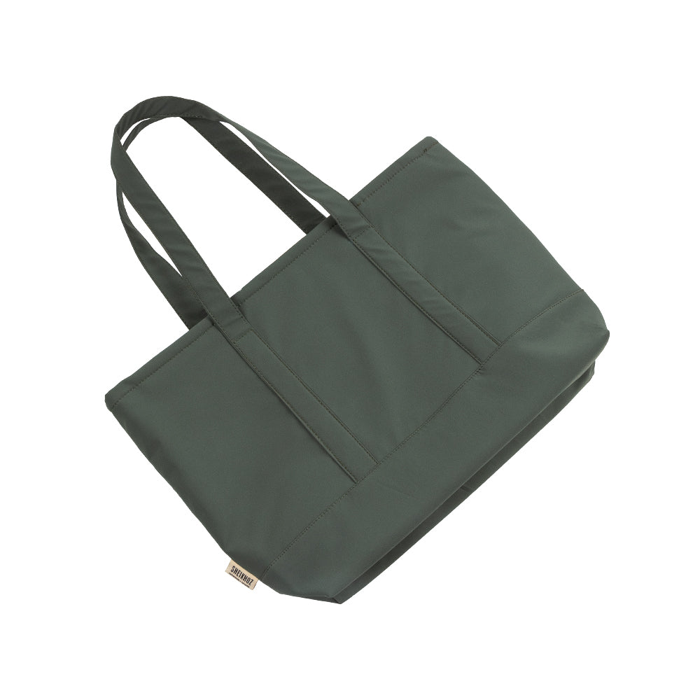 Mist Green Tote β Waterproof College & Shoulder Bag for Girls
