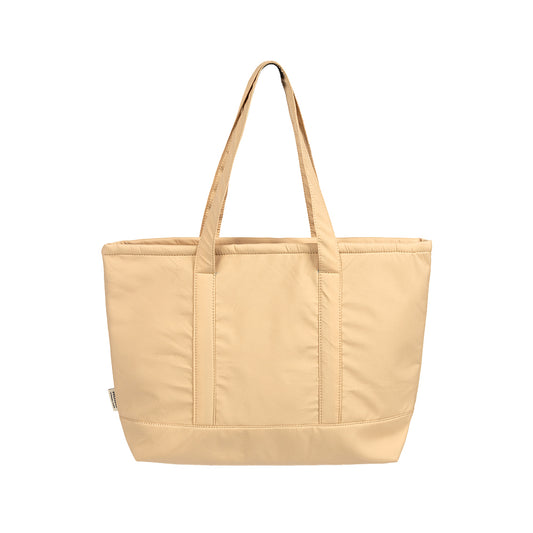 Sandy Nude Tote – Waterproof Shoulder & College Bag for Girls