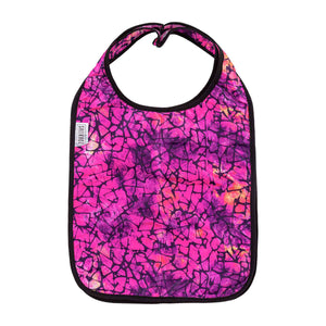 Pop Tote - Pink Printed Tote with Piping