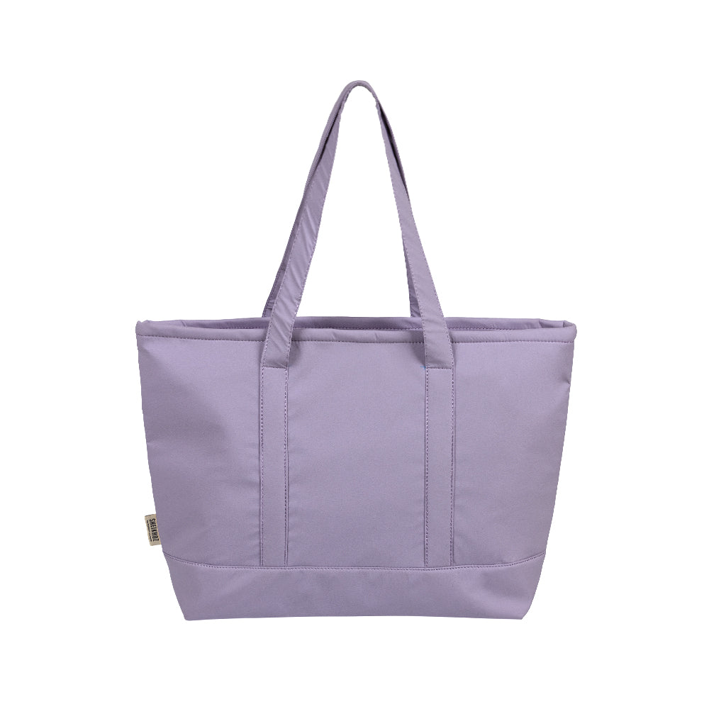 Mocha Mauve Tote β Waterproof Shoulder & College Bag for Girls