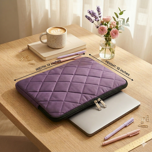 Purple Laptop sleeve