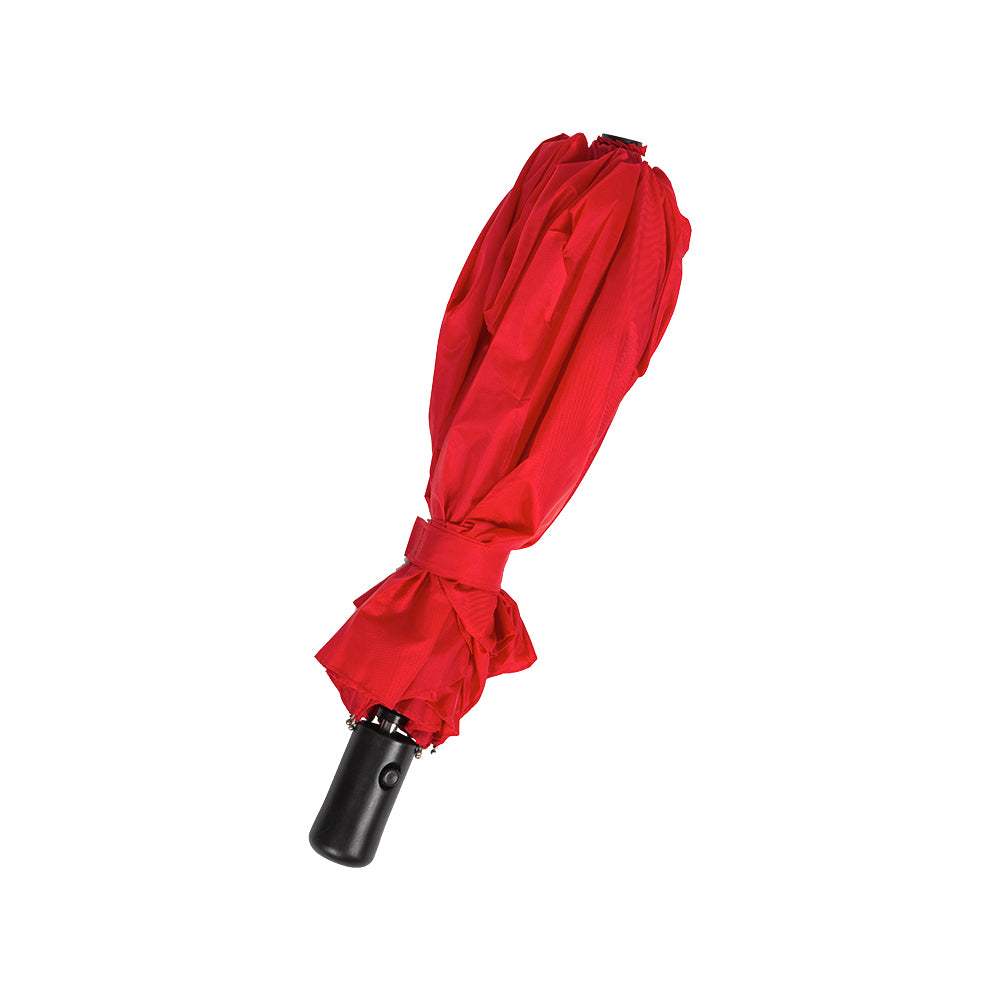 Crimson Glide Auto-Open Umbrella – Bold, Practical & Stylish