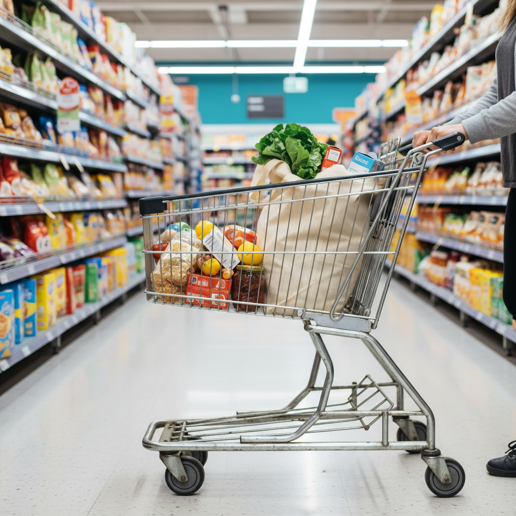 SHEIKHOZ Cotton Tote Bag for Women - Reusable Multi-Purpose Cotton Bags for School, Gym, and Shopping