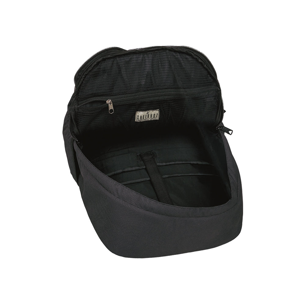 UrbanGuard 20L Black Laptop Backpack – Sleek, Smart & Waterproof