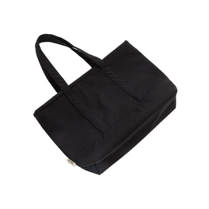 Ink Black Charm Tote – Stylishly Strong, Perfect for College Life