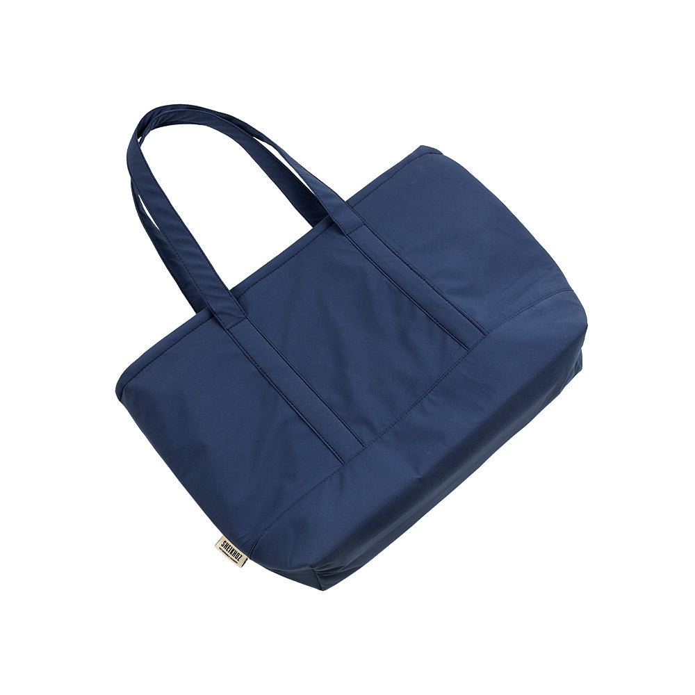 Ocean Mist Blue Tote – Waterproof Shoulder & College Bag for Girls