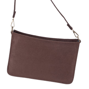 Classic Mini Dark Brown Velvet Tote Bag – Sustainable and Stylish Handbag