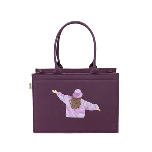 Purple Embrace Muse Tote – Express Your Freedom