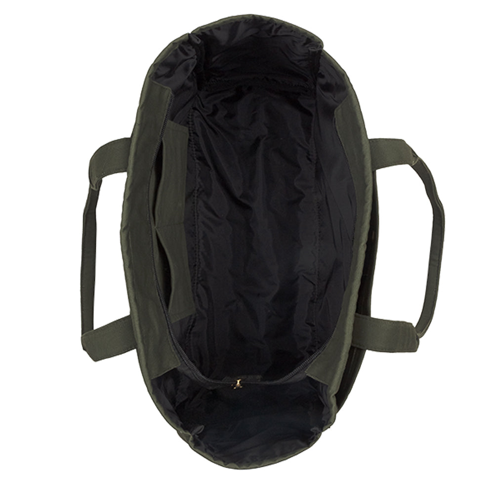 Olive Dream Tote – Colorful Tree Bloom