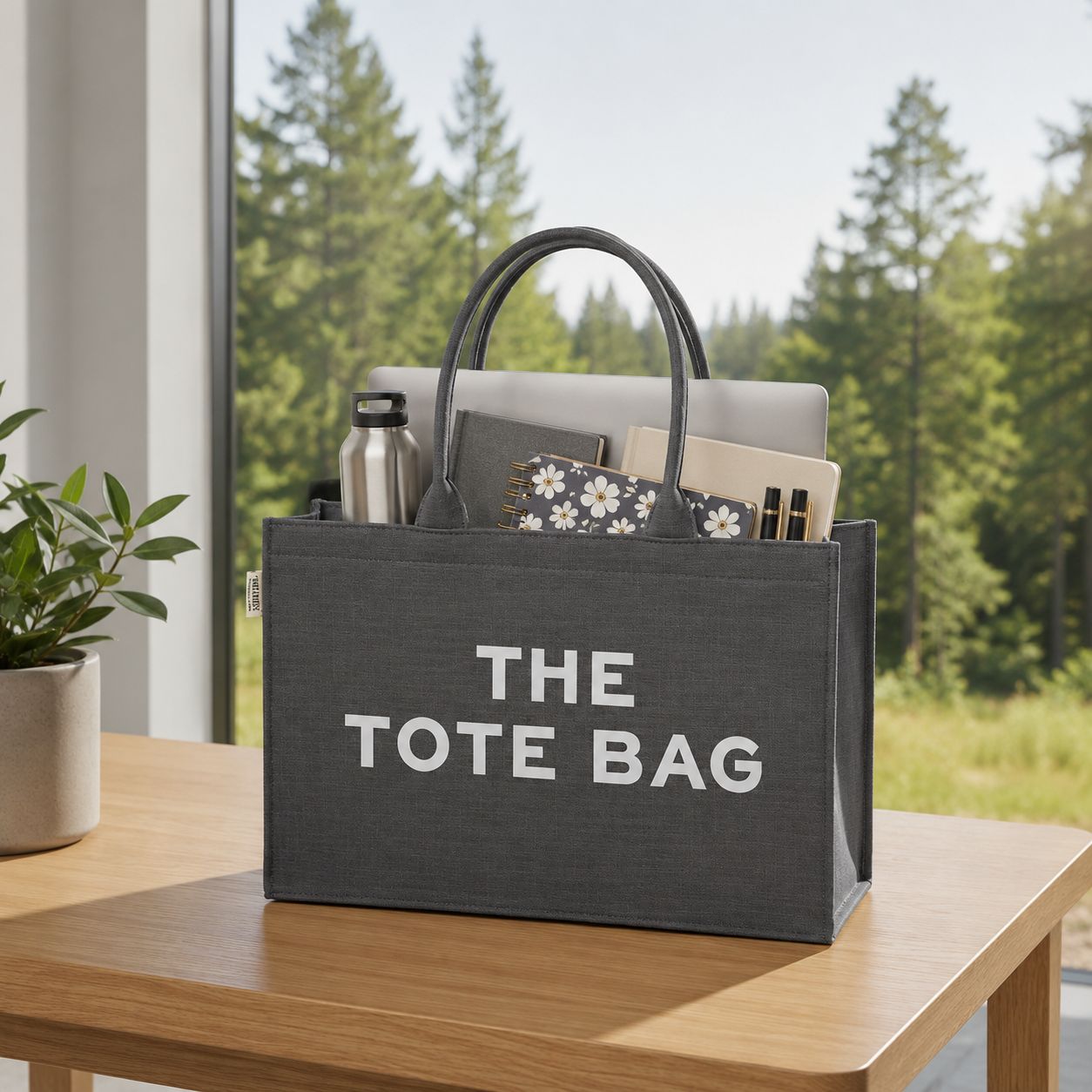 The Tote Bag - Grey Mimi Bag