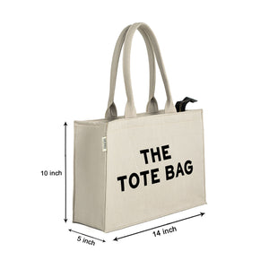 The Tote Bag - Off White Canvas Bag