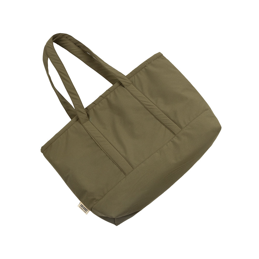 Olive Grove Tote – Waterproof Shoulder & College Bag for Girls