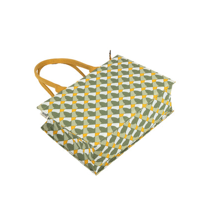 Olive Grove Tote with Mustard Handle - Classic Edition