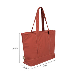 Blush Breeze Tote – Waterproof Shoulder & College Bag for Girls