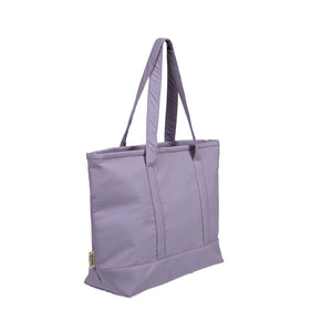 Mocha Mauve Tote – Waterproof Shoulder & College Bag for Girls