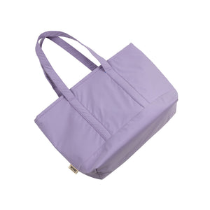 Mocha Mauve Tote – Waterproof Shoulder & College Bag for Girls