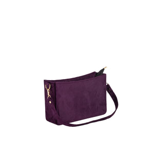 Classic Mini Purple Velvet Tote Bag – Sustainable and Stylish Handbag