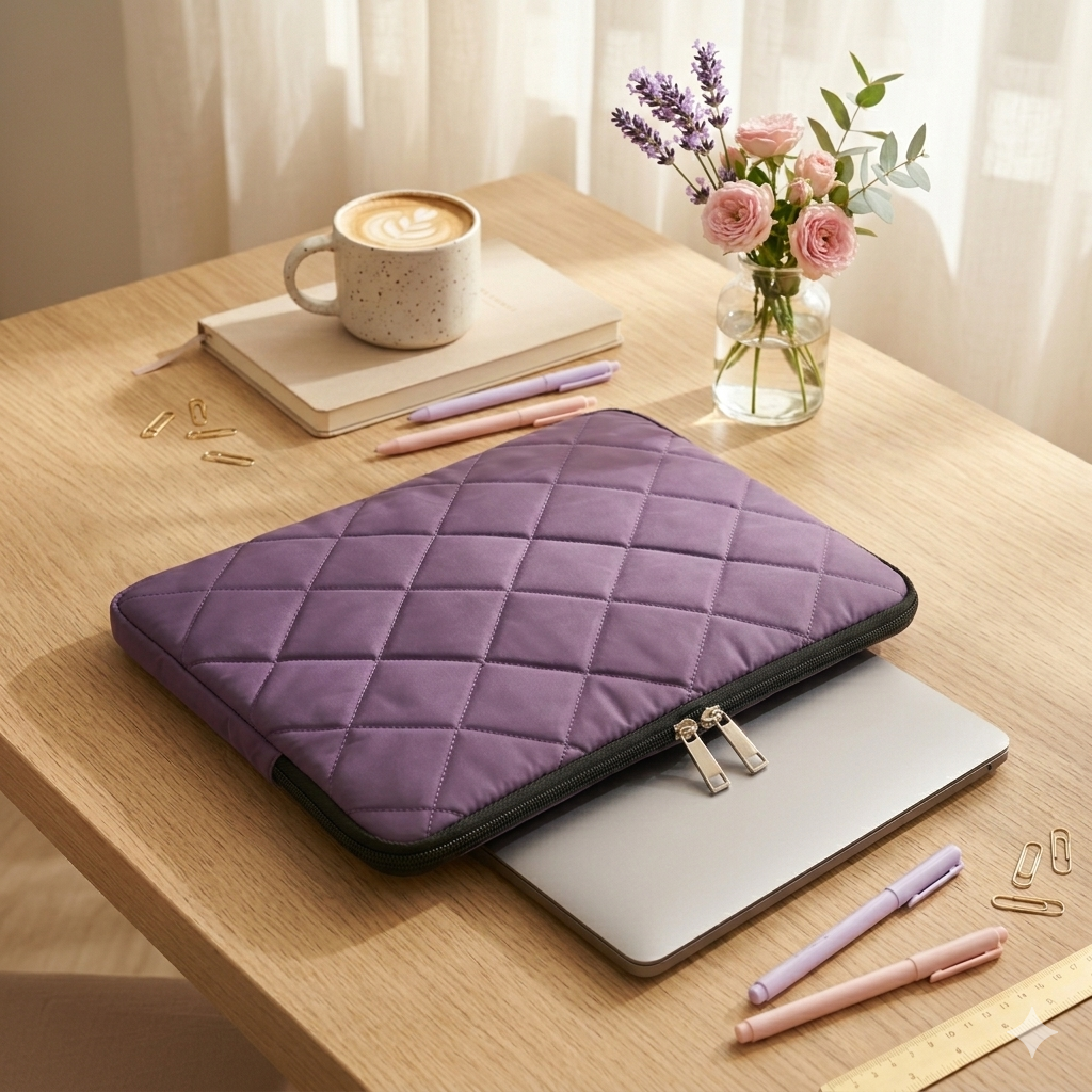 Purple Laptop sleeve