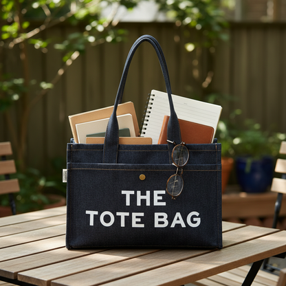 Urban Denim "The Tote Bag" – Casual Statement Handbag