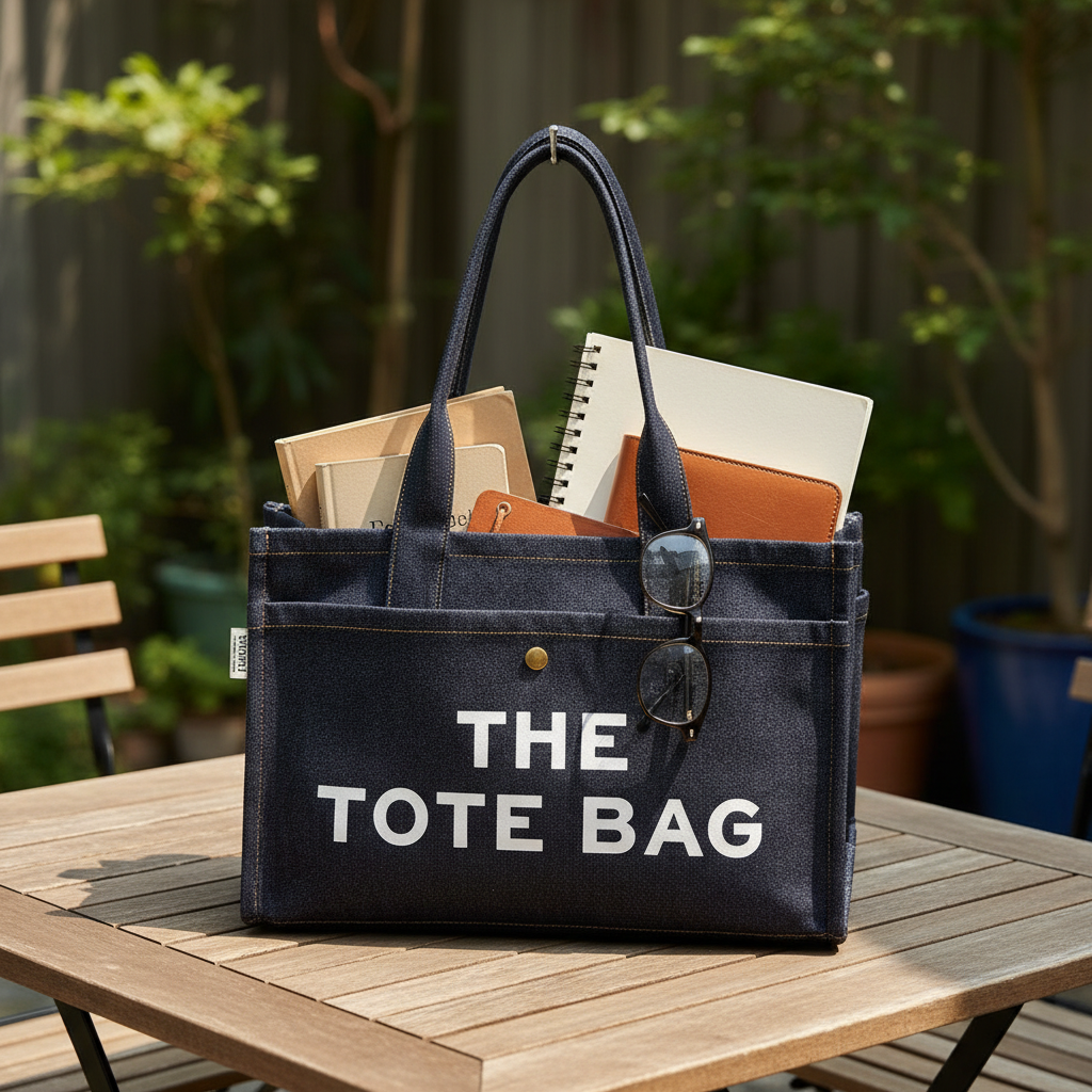 Urban Denim "The Tote Bag" – Casual Statement Handbag