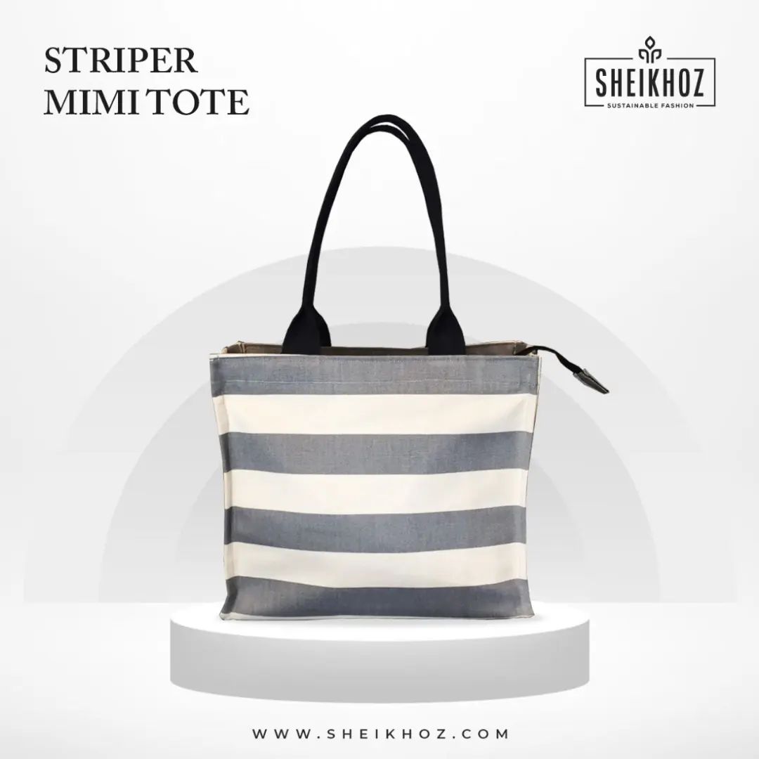 Striper Mimi Tote