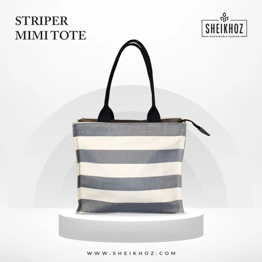 Striper Mimi Tote