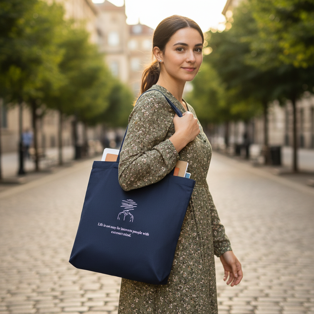 Life is not Easy Tote Bag