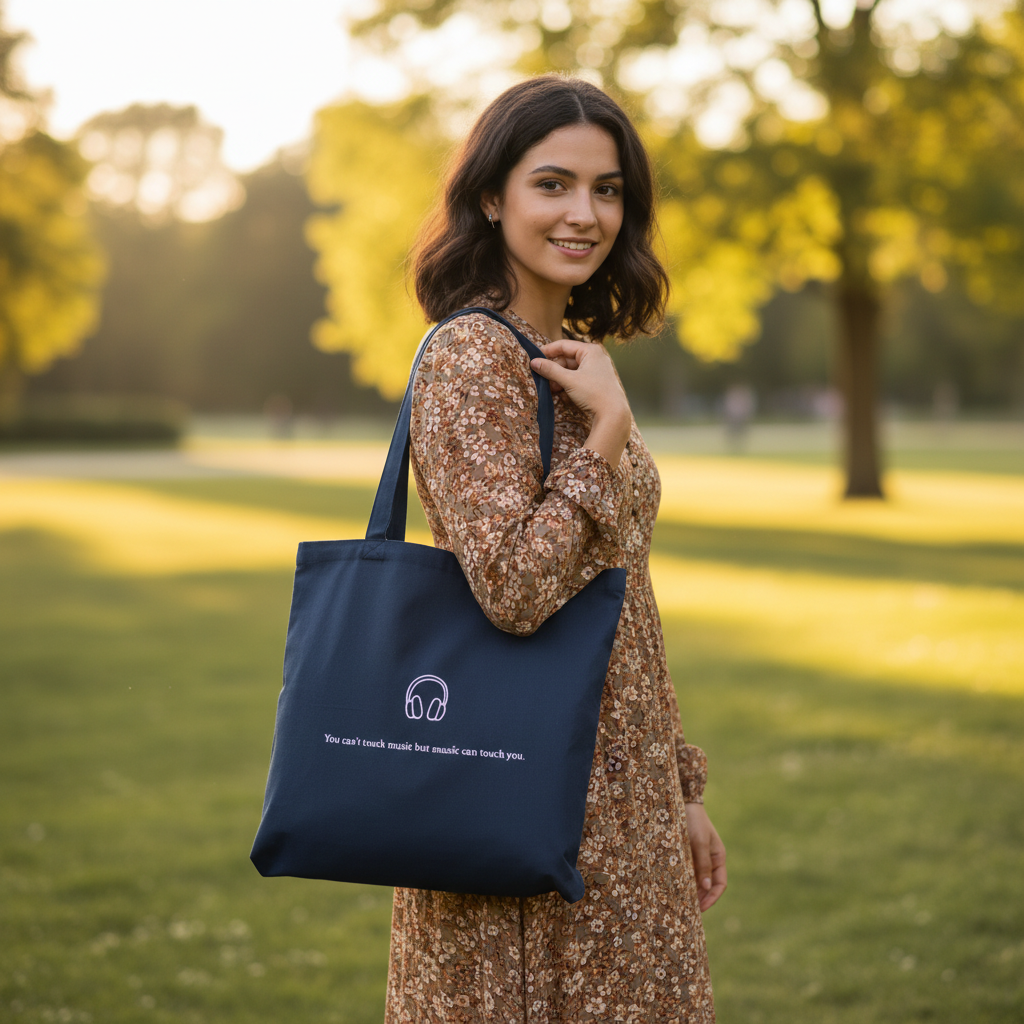 You Cant Touch Music Tote Bag